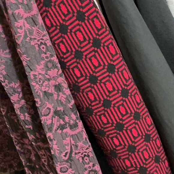 Nomadic traders Paisley coat black and wine red L - Picture 12 of 13